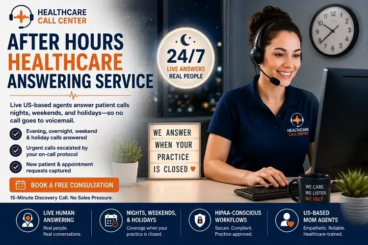 after hours healthcare answering service