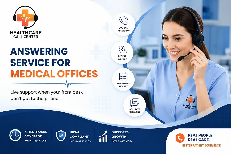 Answering Service for Medical Offices During Busy Front Desk Hours