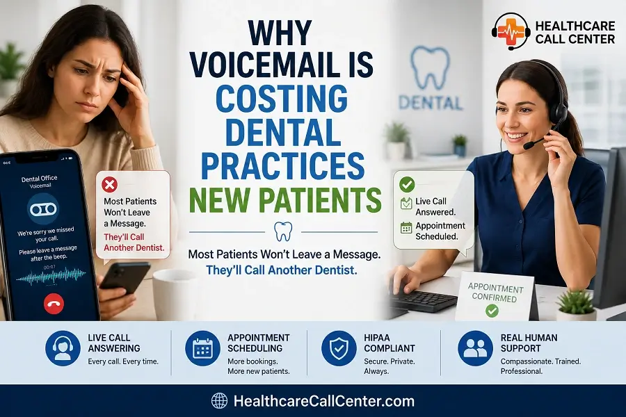 dental voicemail is costing you new patients