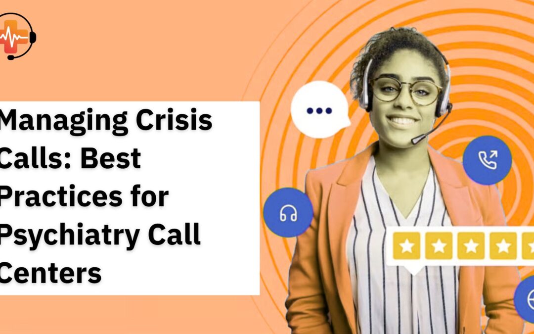 Mental health hotline dashboard with crisis escalation tools and appointment setting options at Healthcare Call Center. Click to protect your patients with expert crisis call support.