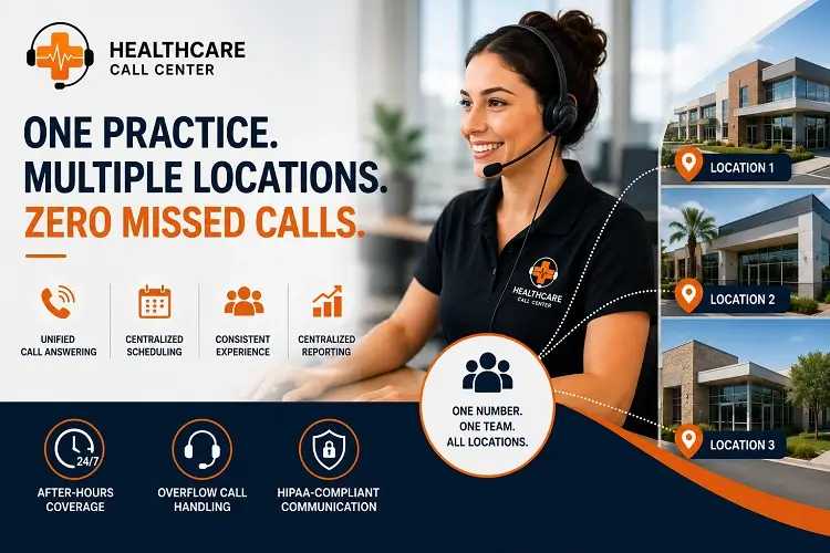 healthcare call center for multi location practices