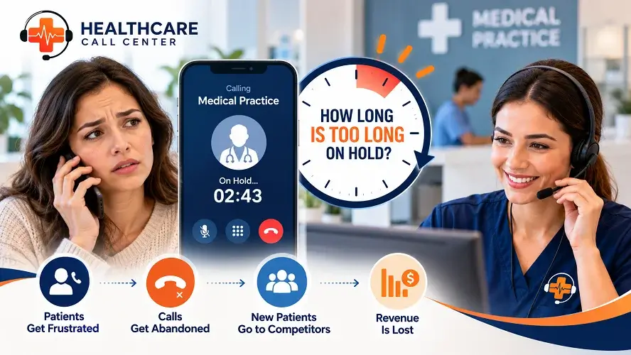 how long should patients wait on hold