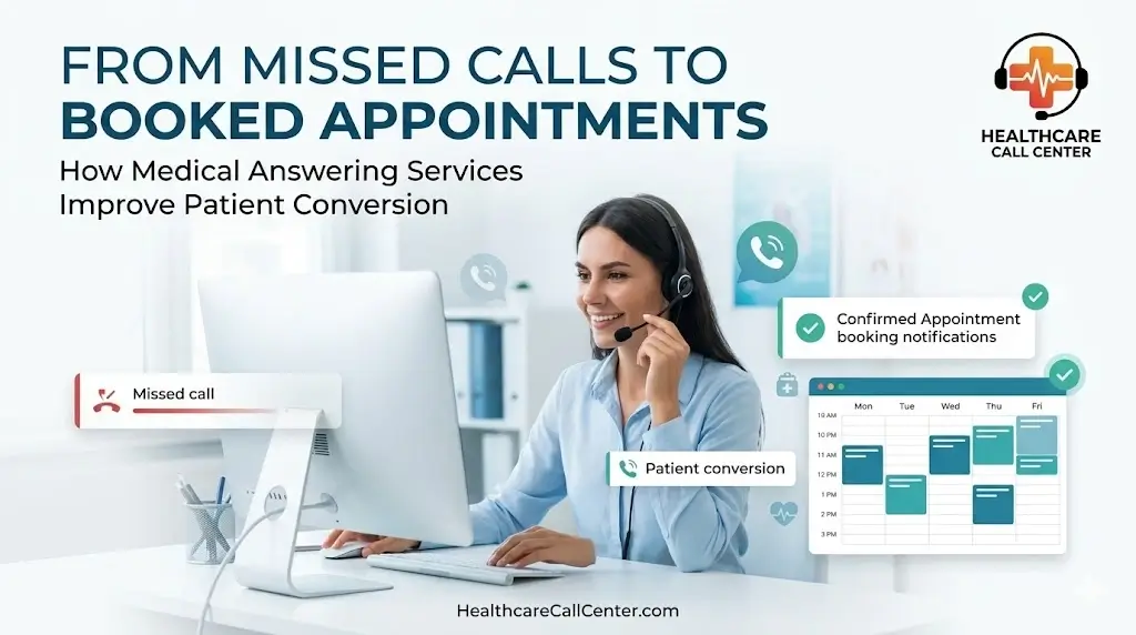From Missed Calls to Booked Appointments: How Medical Answering Services Improve Patient Conversion
