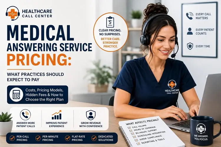 medical answering service pricing