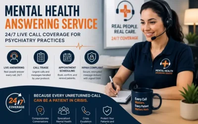 24/7 Mental Health Answering Service for Psychiatric Practices