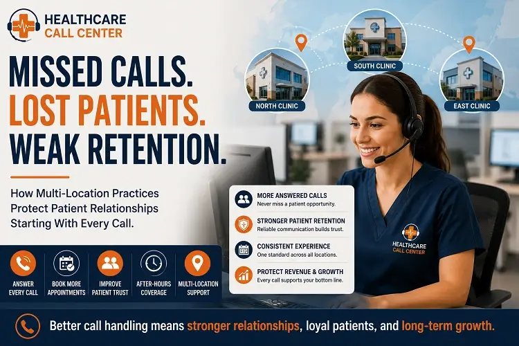 How Multi-Location Practices Can Reduce Missed Calls and Improve Patient Retention