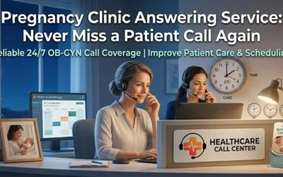 Pregnancy Clinic Answering Service for OB-GYN Practices To Reduce Missed Call