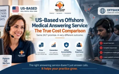 US-Based vs Offshore Medical Answering Service: Cost, ROI & Patient Experience