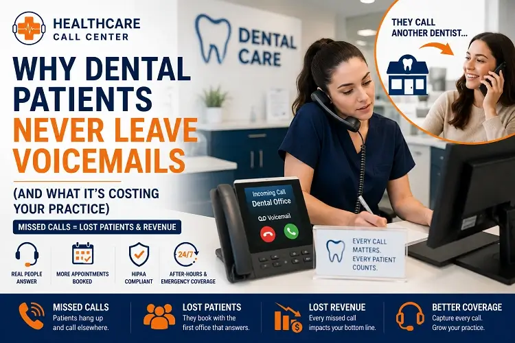 why dental patients never leave voicemails