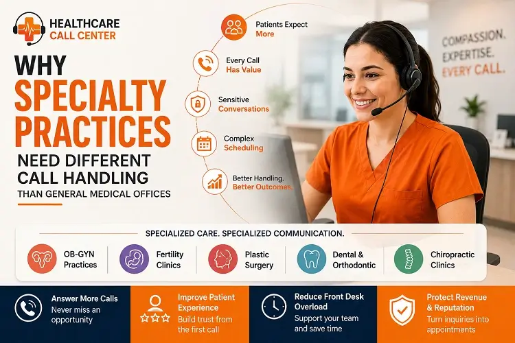 Why Specialty Practices Need Different Call Handling Than General Medical Offices