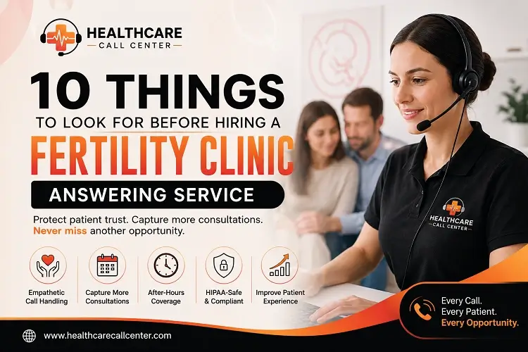 fertility clinic answering service what to look for