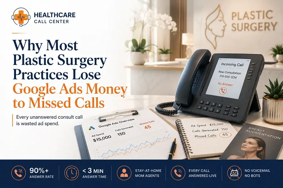 Why Most Plastic Surgery Practices Lose Google Ads Money to Missed Calls
